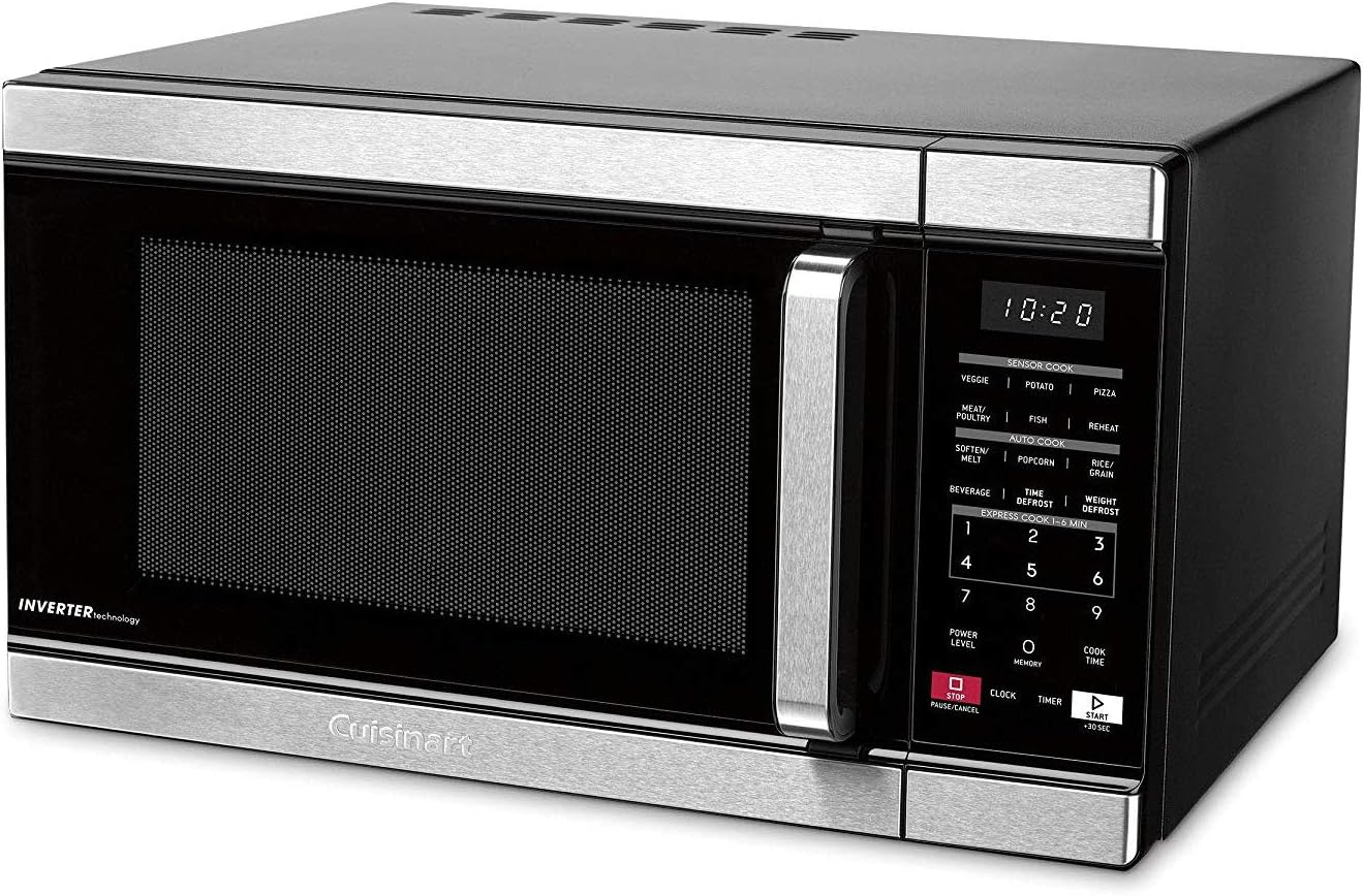 Cuisinart CMW-110 Stainless Steel Microwave Oven, Silver
