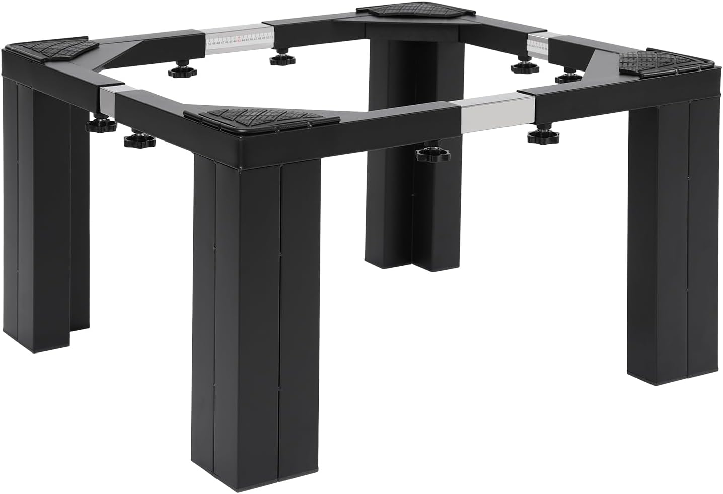 Washing Machine Stand, Dryer Stand, Fridge Stands, Adjustable Furniture Base for Air-conditioner, Household Appliance, Washer, Dryer, Refrigerator Pedestal (White)