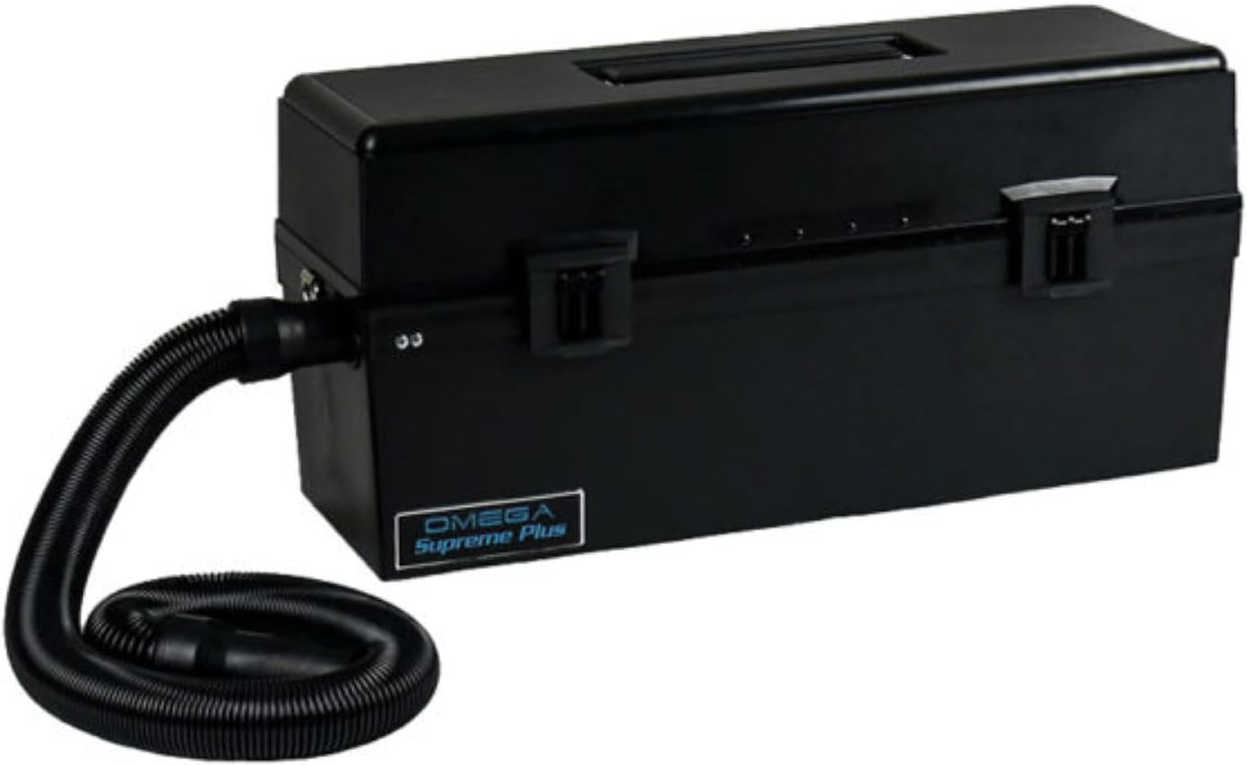 Atrix VACOMEGASECRH Omega Supreme Cleanroom Vacuum, 1-Gallon, Black