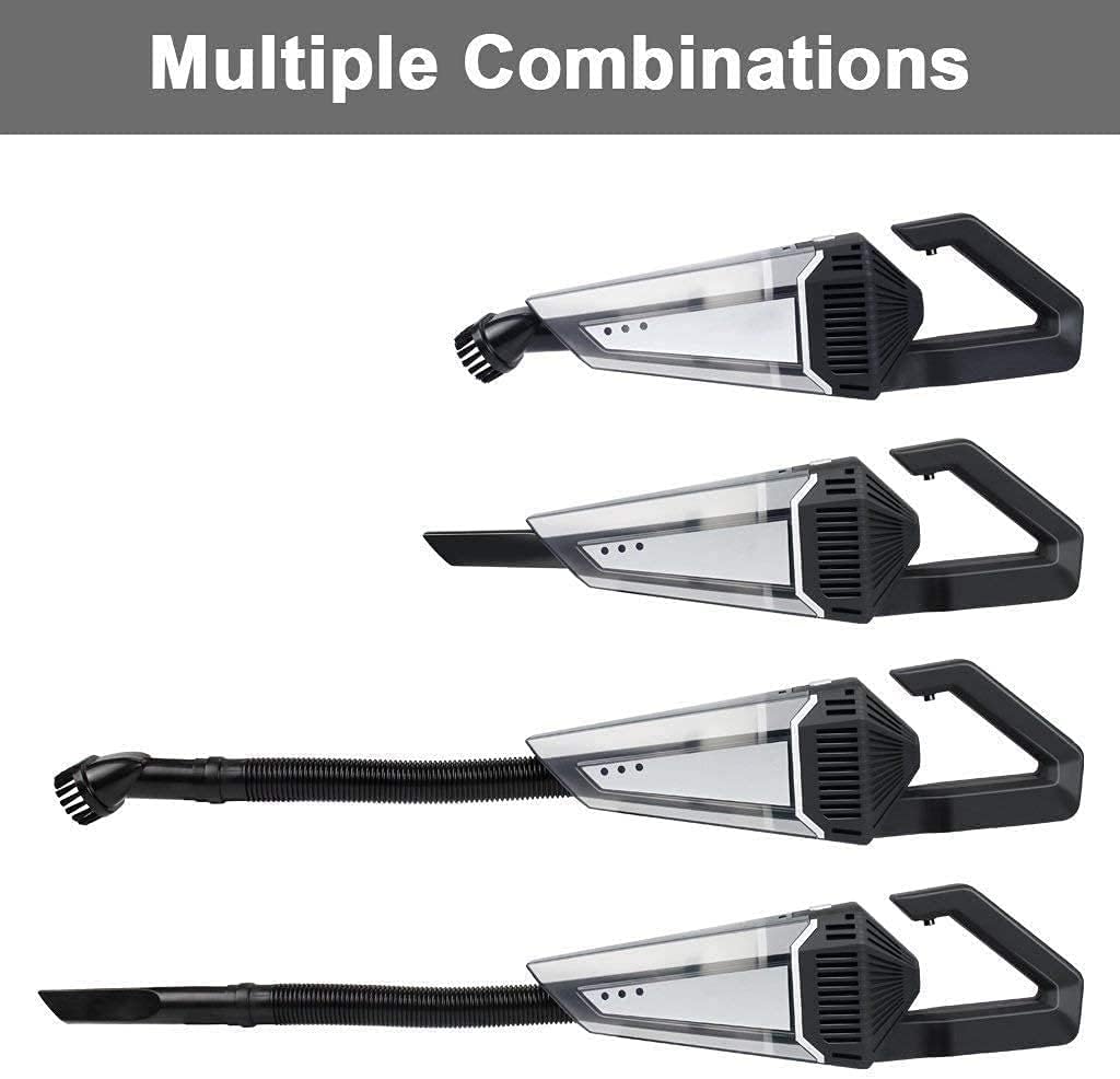 Handheld Vacuum Cordless, Portable Handheld Vacuum Cleaner Rechargeable, Powerful Suction, Wet Dry Vacuum for Pet Hair, Home and Car Cleaning