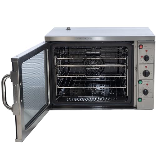 FSE COH-3100WPRO Single Deck Electric Convection Oven with 4-Pan Capacity, Half-Size