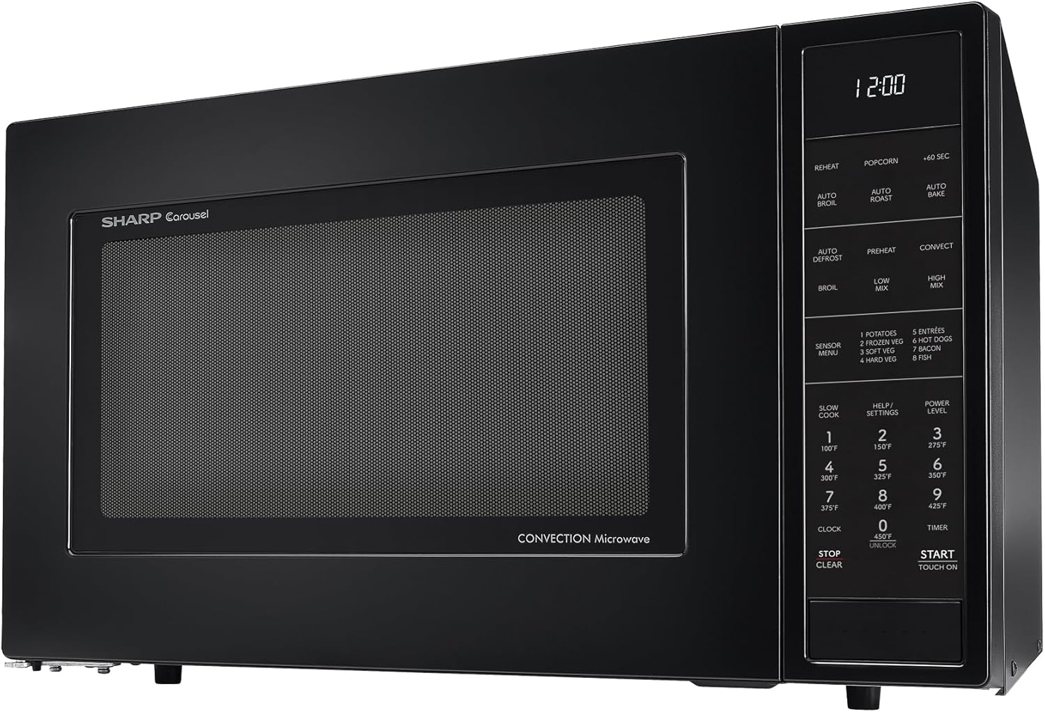 SHARP SMC1585KB Convection Countertop Microwave Oven with Removeable 15.4