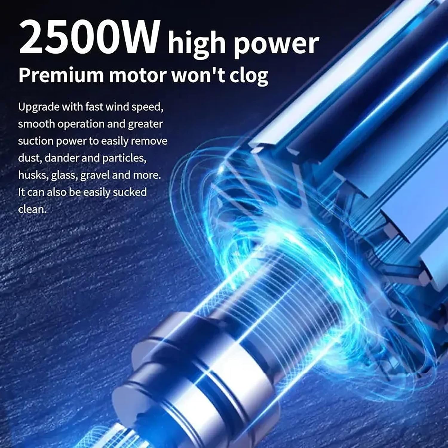 Handheld Cylinder Vacuum Cleaner, 1.8L Bagless Canister Vacuum Cleaner with HEPA Filter, Extendable Hose, Lightweight and Low Noise, Carpet and Hard Floor Cleaner