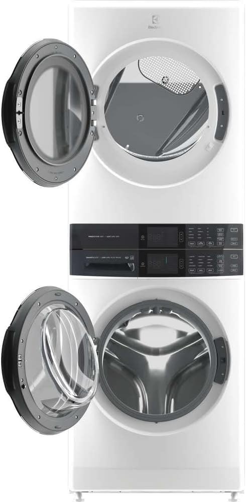 Electrolux ELTG7600A 27 Inch Wide Energy Star Certified Laundry Center with 4.5 Cu. Ft. Washer and 8 Cu. Ft. Gas Dryer with Perfect Steam™ and Predictive Dry™ - White