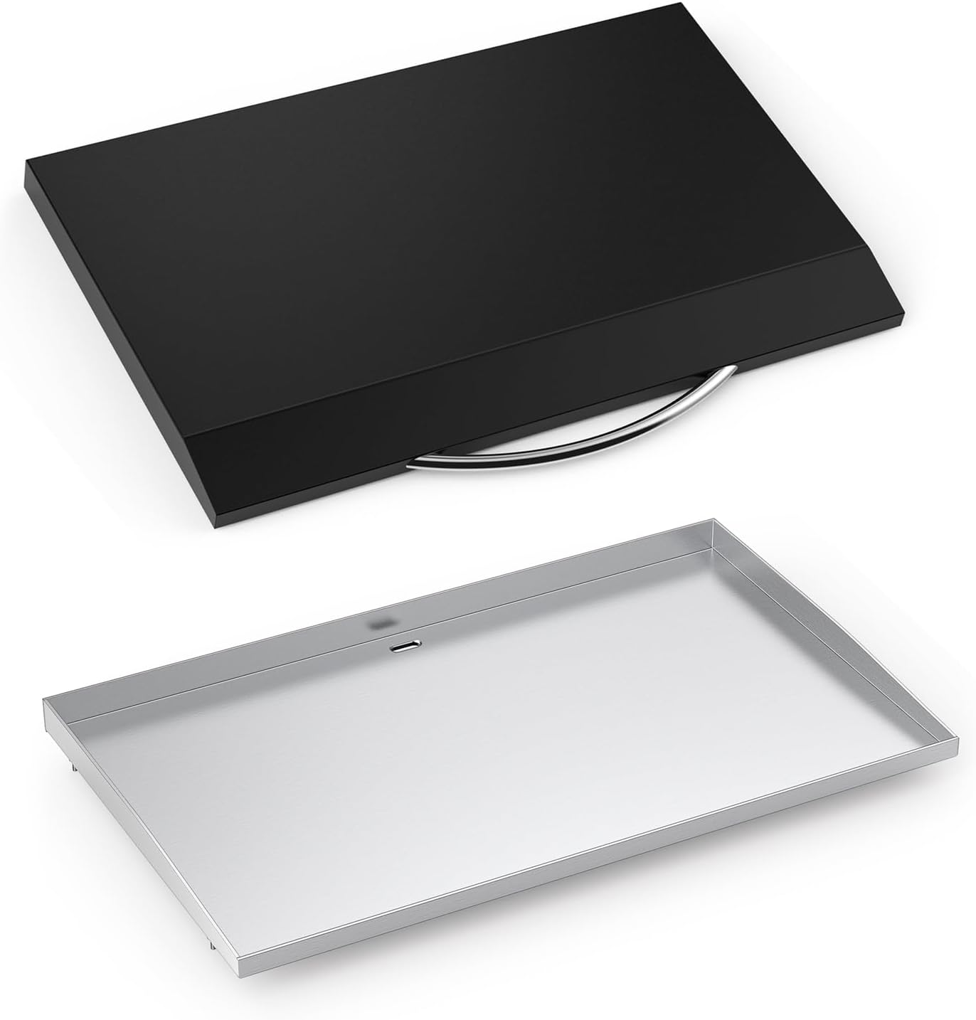 Stanbroil Griddle Top and Hard Cover Hood Bundle for Royal Gourmet GB4000 GB4002 36