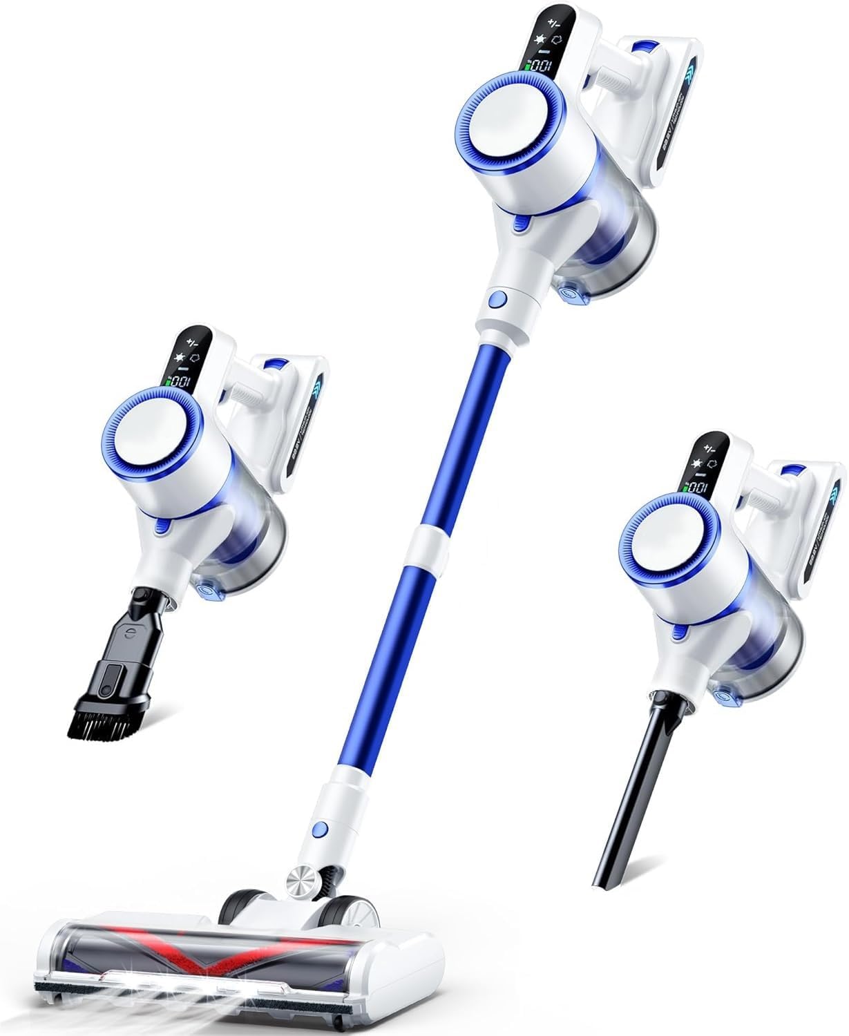 Cordless Vacuum Cleaner, Portable Handheld Electric Cleaning Device for Home