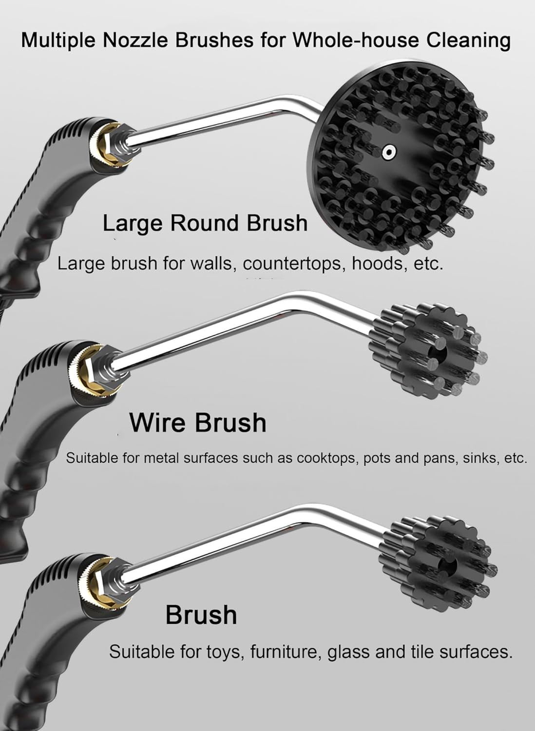 1000ml Electric Steam Cleaning Machine 1600W High Pressure Steamer, 6 Speeds Multifunction Portable Mini Power Cleaning Steamer High Heat, Fast Heating for Home Use Kitchen Floor ( Color : Red )