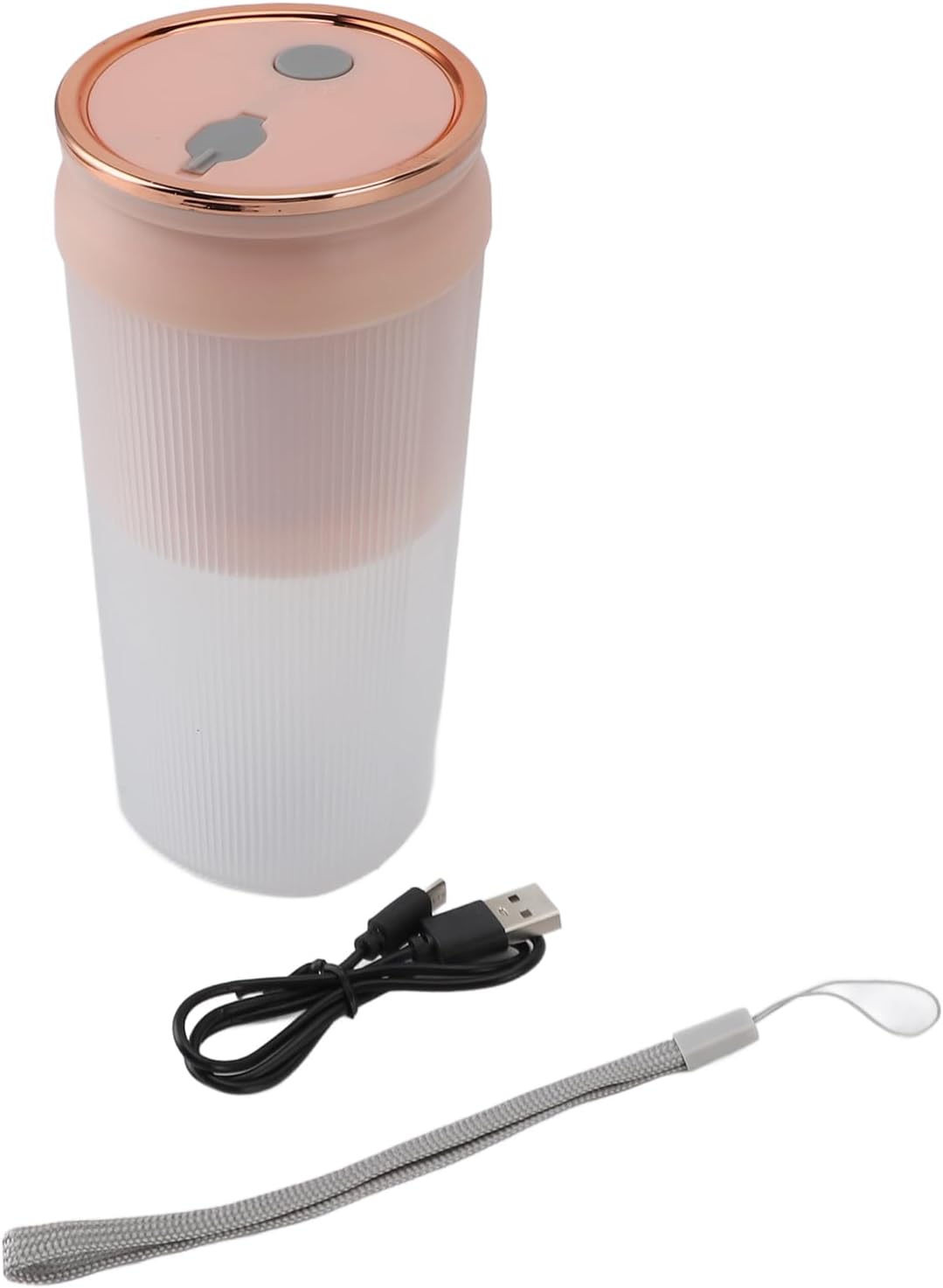 USB Rechargeable Portable Blender for Smoothies with 300ml Capacity, 4 Blades Juice Personal Size Handheld Juicer for Juice Shakes Smoothies, Ecofriendly and Materials