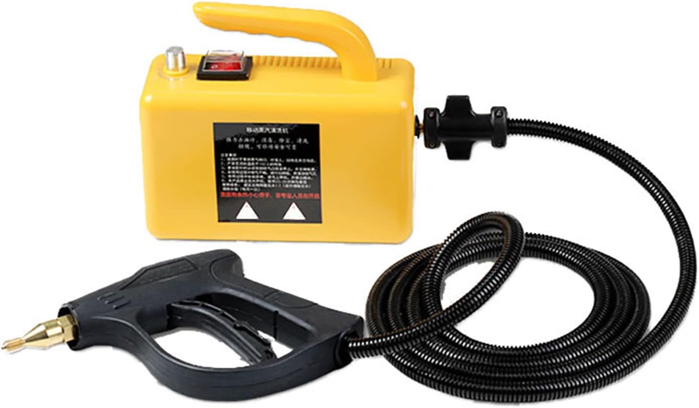 2600W High Pressure Steam Cleaner,Hand-Held Portable Steam Cleaning Machine Automatic Pumping,Controllable Steam Spray Gun for Kitchen Bathroom Furniture Car Detailing Seat