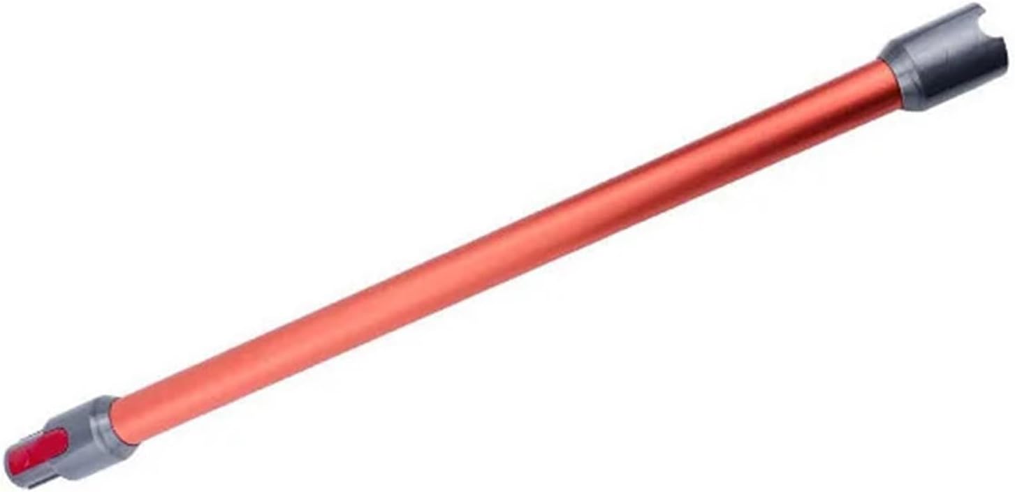 Extension Rod,Compatible For Dyson,V7 V8 V10 V11 V15 Vacuum Cleaner Metal Aluminum Straight Pipe Bar Handheld Wand Tube Accessories Parts(Red)