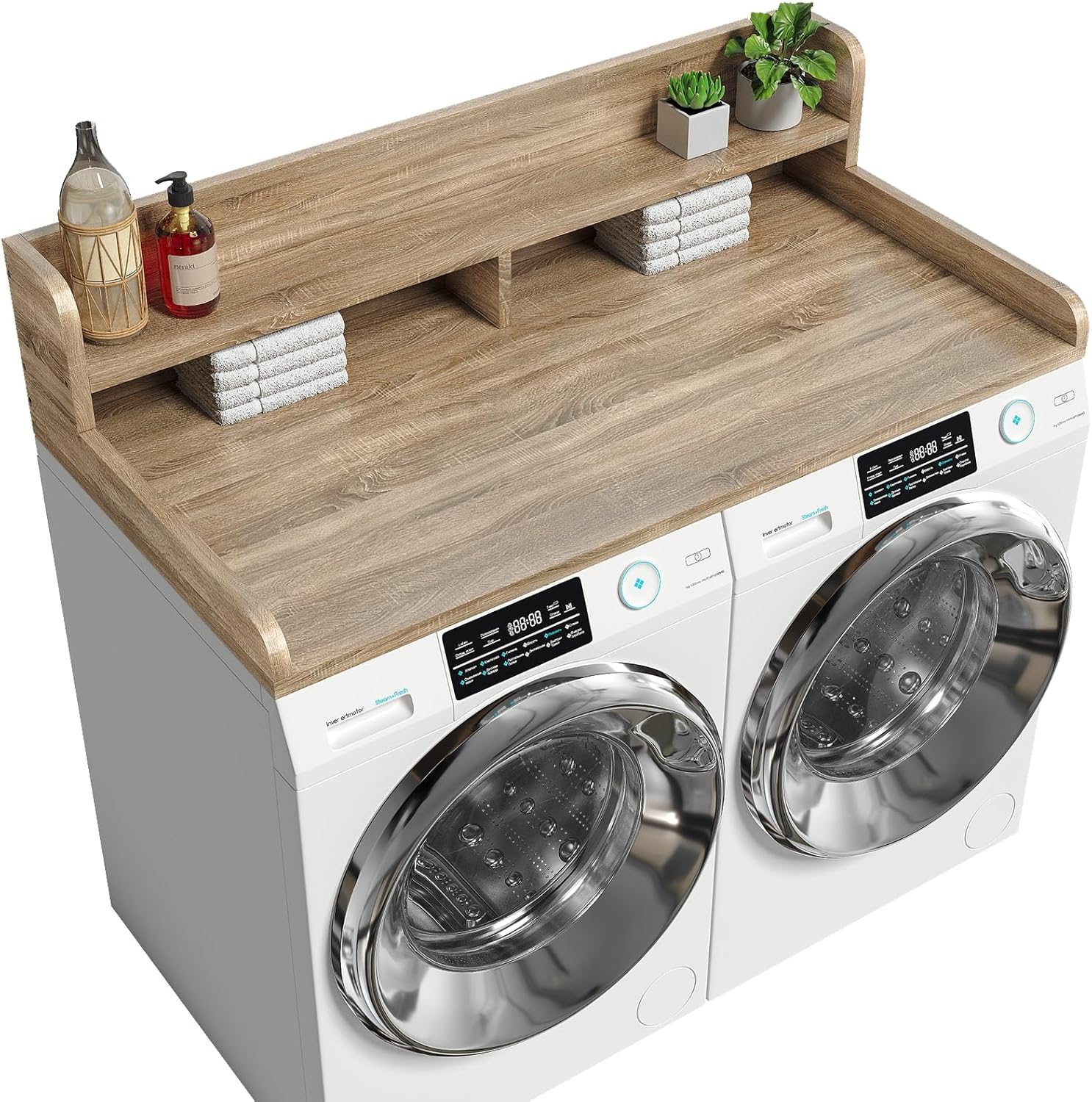 2-Tier Washer Dryer Countertop with 2.75