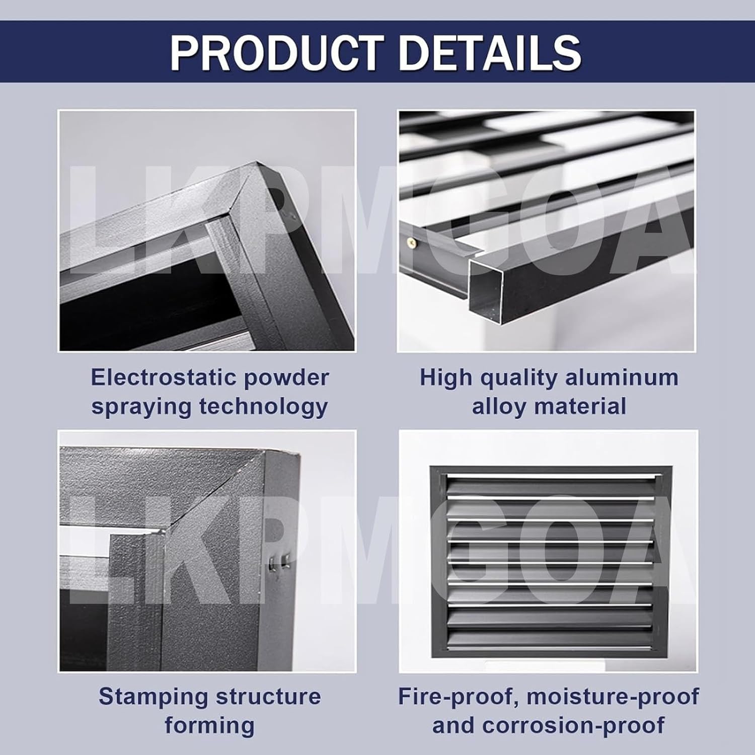 Air Conditioning Cover Aluminum, Covers Air Conditioning for Exterior Unit, Suitable for All Weather, Noise reducing(White,110cm)