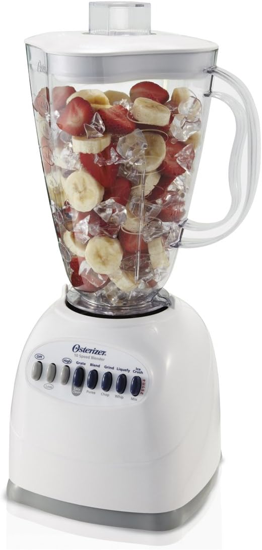 OSTER 6640-022–NP1 10-Speed Blender with Plastic Jar