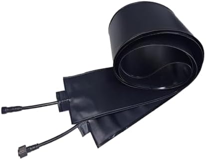 Outdoor Electric Roof Heater, 50℃/122℉ De-Icing Mats, 500cm Flexible PVC Snow Melting System, Effective Roof & Patio Snow Removal Solution