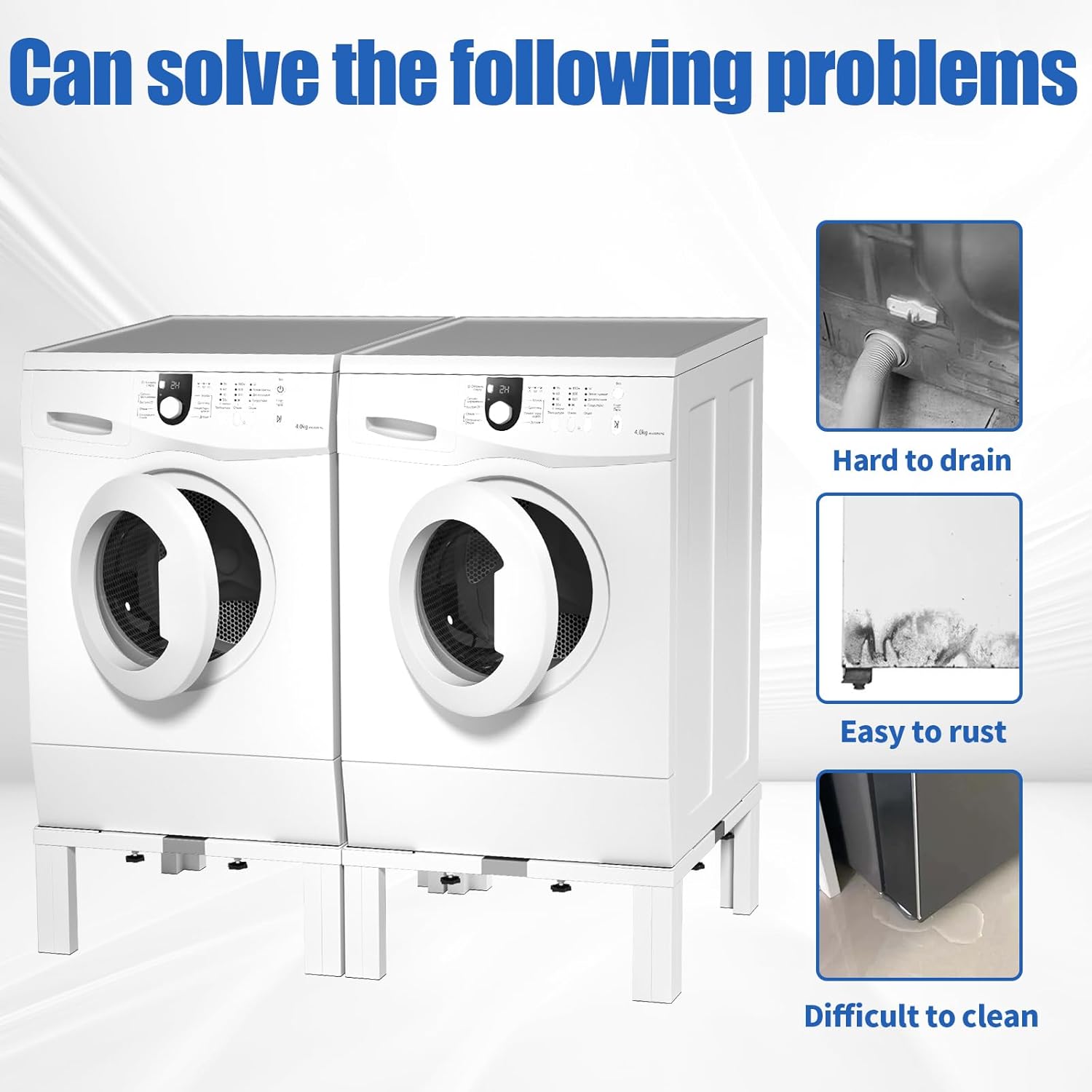 Chinchilla Heavy duty Stainless steel Laundry Pedestal ,12