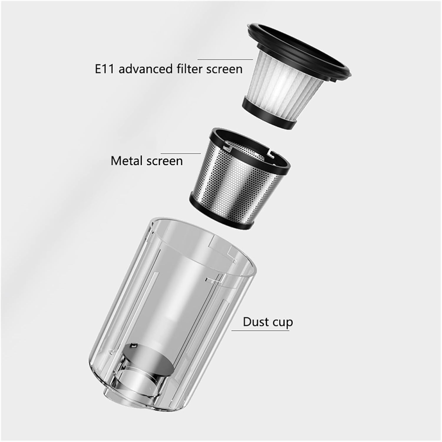 200000Pa Wireless Car Vacuum Cleaner Cordless Handheld Vacuum Robot Vacuum Home & Car Dual Use Large Suction Vacuum Cleaner (Color : 200000Pa)