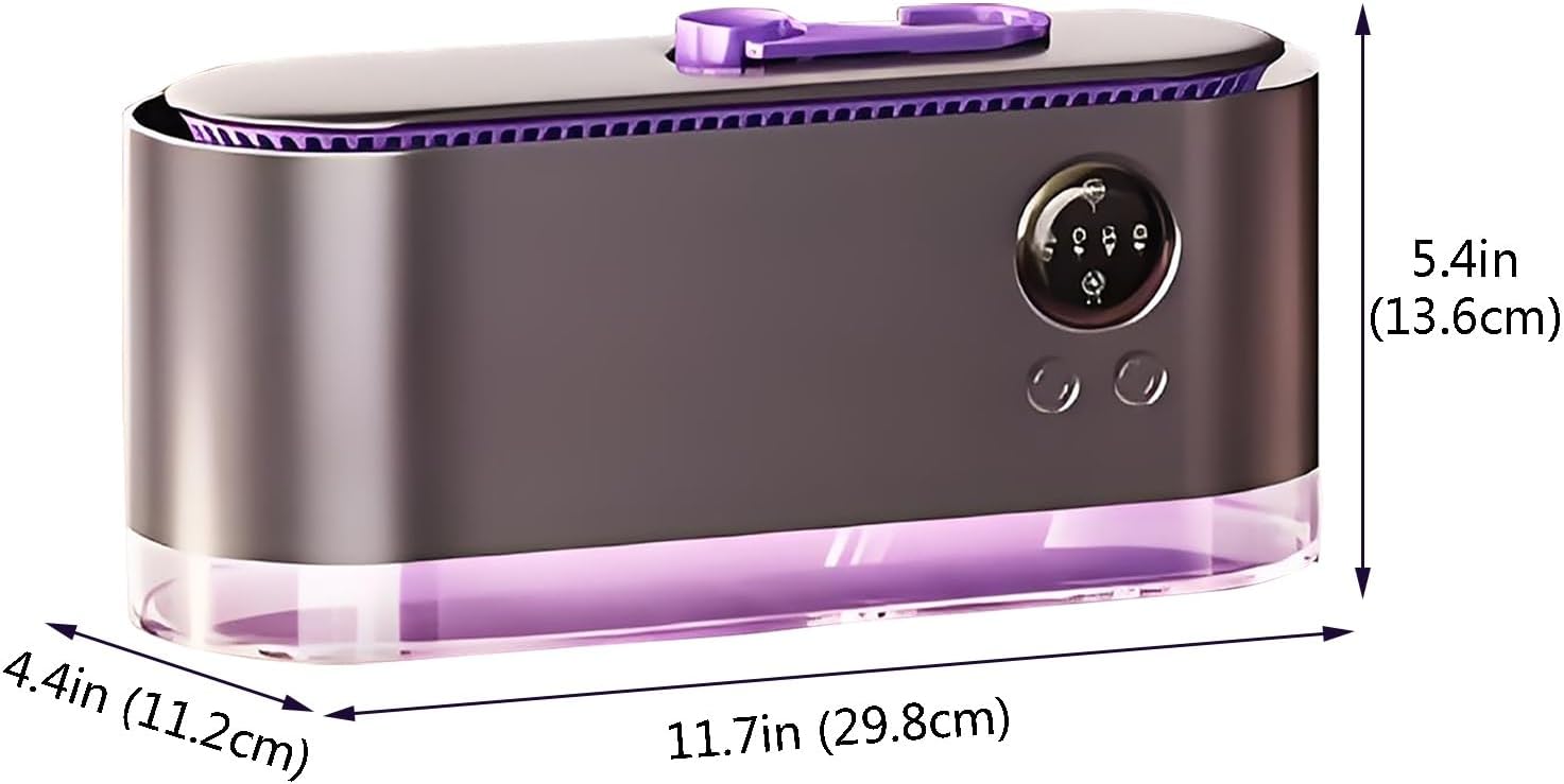 Portable Clothes Dryer, Heated Drying Rack with Timer, Compact Dryer Machine for Laundry Travel Camping Apartment Hotel Dormitory RV