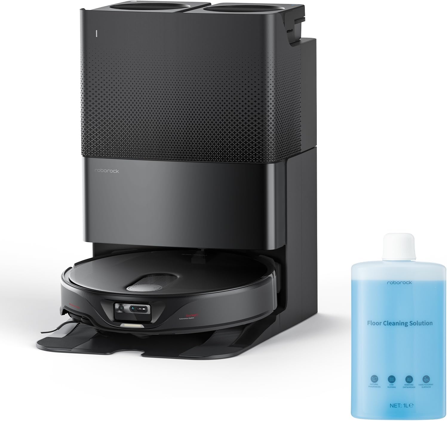 roborock Qrevo Slim Robot Vacuum and Mop with Multi-Surface Floor Cleaning Solution 1L