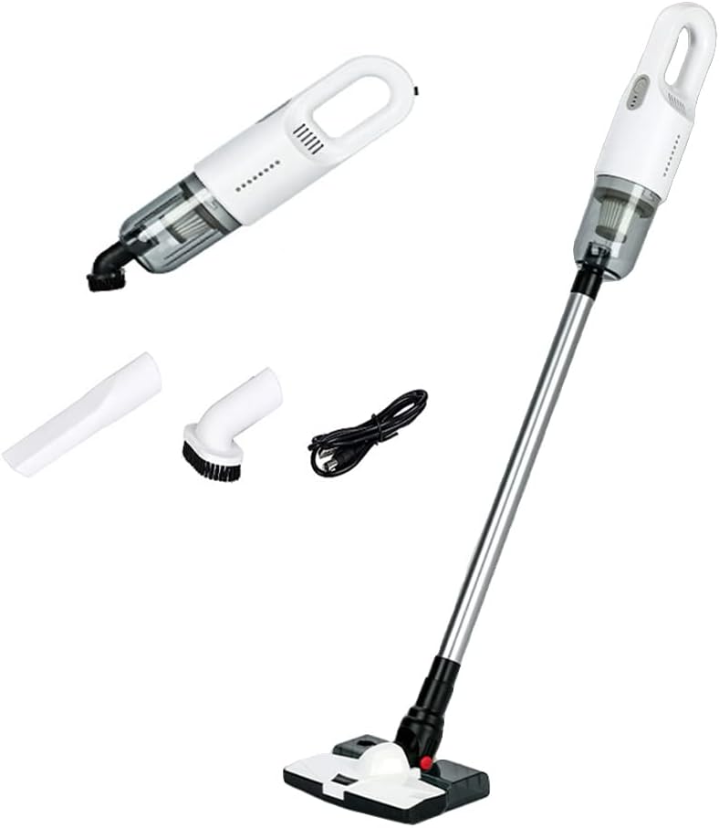 Cordless Wet Dry Vacuum Cleaner and Mop All in One, Mop and Vacuum Cleaner in One, Light Weight Powerful Stick Vacuum Cleaner Rechargeable Upright Vacuum Cleaner for Home Hard Floor Pet Hair