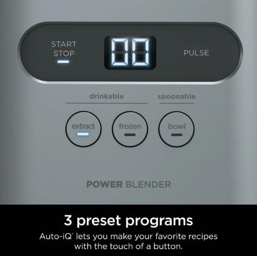 Ninja TWISTi Blender DUO (SS150), High-Speed 1500 W, Smoothie Maker & Nutrient Extractor, 3 Functions Smoothie, Frozen Drinks & Bowls, smartTORQUE, 34-oz. Pitcher & 18-oz. To-Go Cup, Cloud Silver (Renewed)