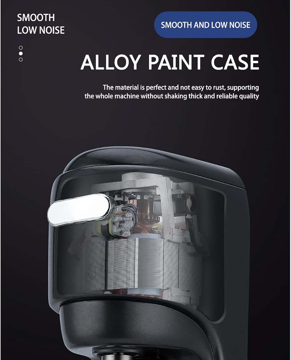 Smart Milkshake Blender, 1000ML Commercial Pearl Milk Tea Beverage Ice Cream Smoothie Milkshake Machine, Automatic Sensing Function, 5-Speed Adjustment