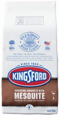 Kingsford 32075 Charcoal with Mesquite, 100% Natural, 16 Lb. - Quantity 48