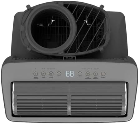 Midea DUO 10,000 BTU SACC Smart Inverter Portable Air Conditioner, Grey MAP12S1TGR-S