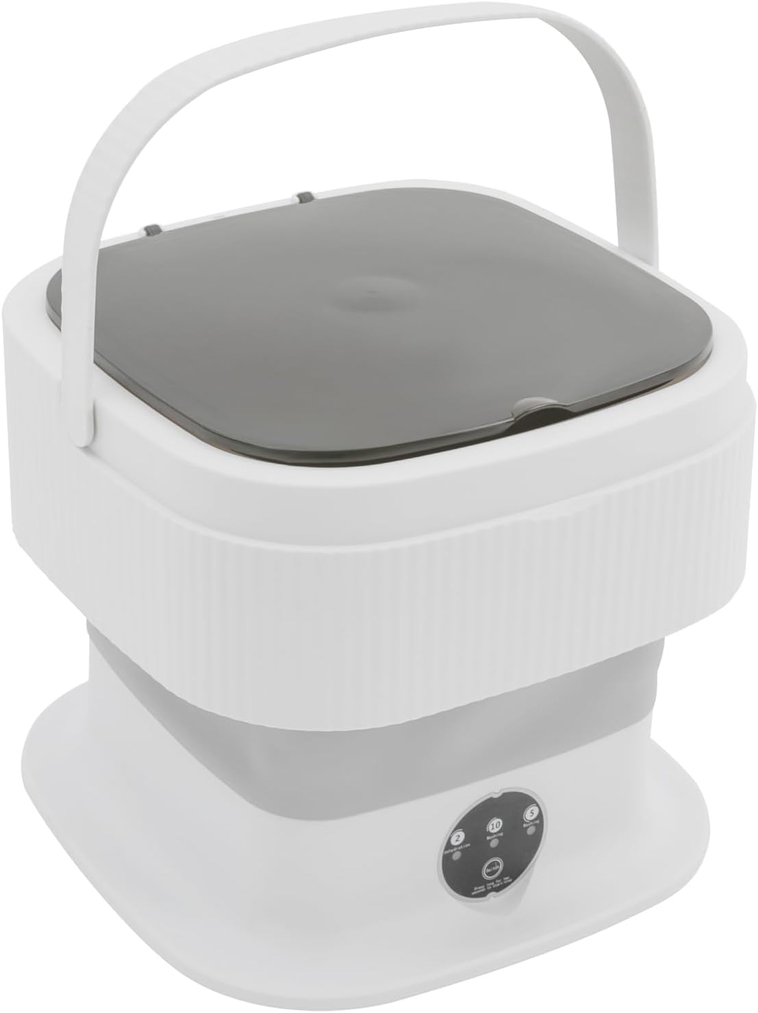 Portable Washing Machine, 10L Mini Foldable Washer Small Washing Machine Deep Cleaning for Underwear, Baby Clothes, Suitable for Apartments, Dormitories, Travel