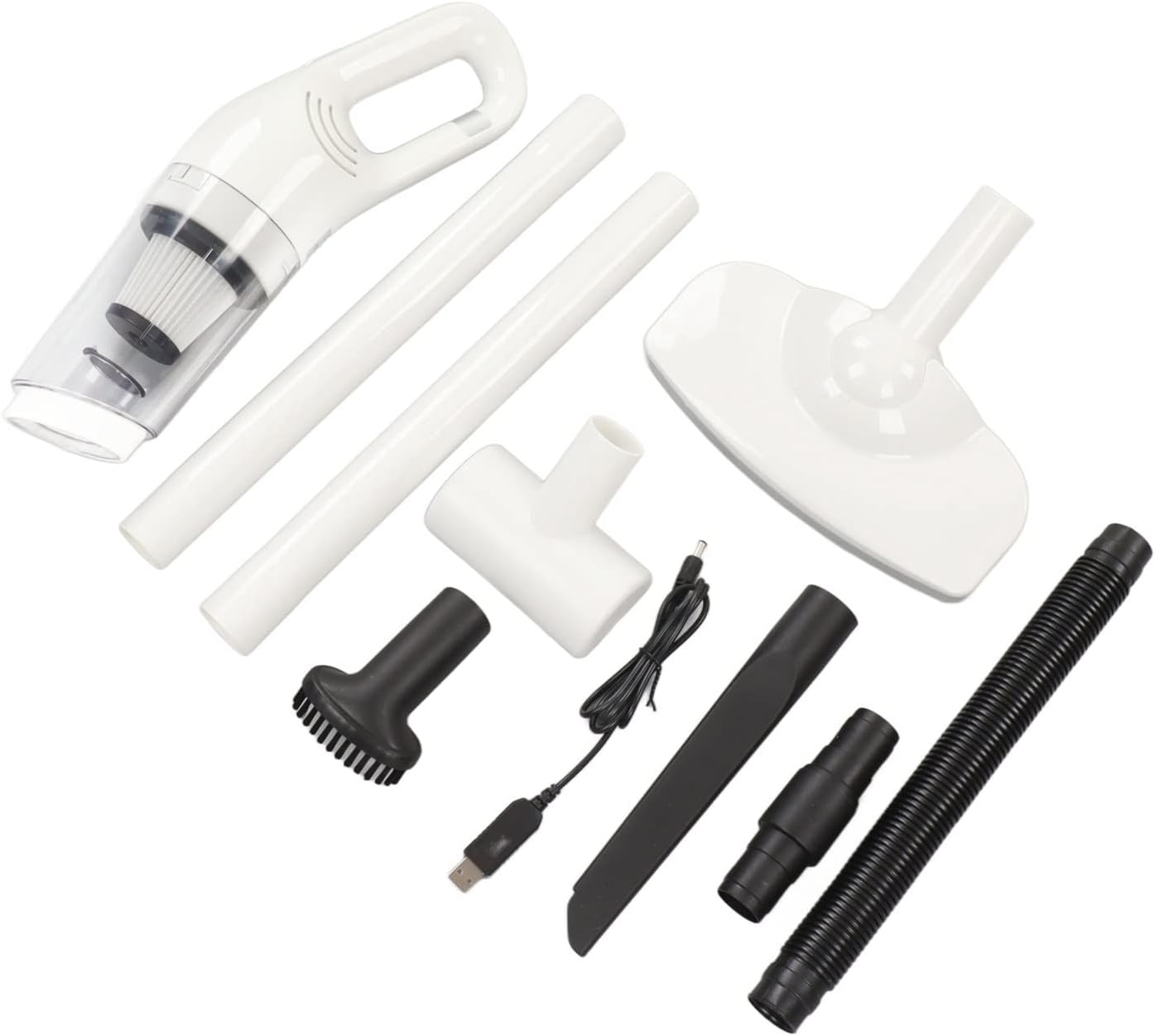 Handheld Vacuum Cleaner,Strong Suction Dry Wet Dual Use Strong Power Portable Cordless Cleaner for Car Home