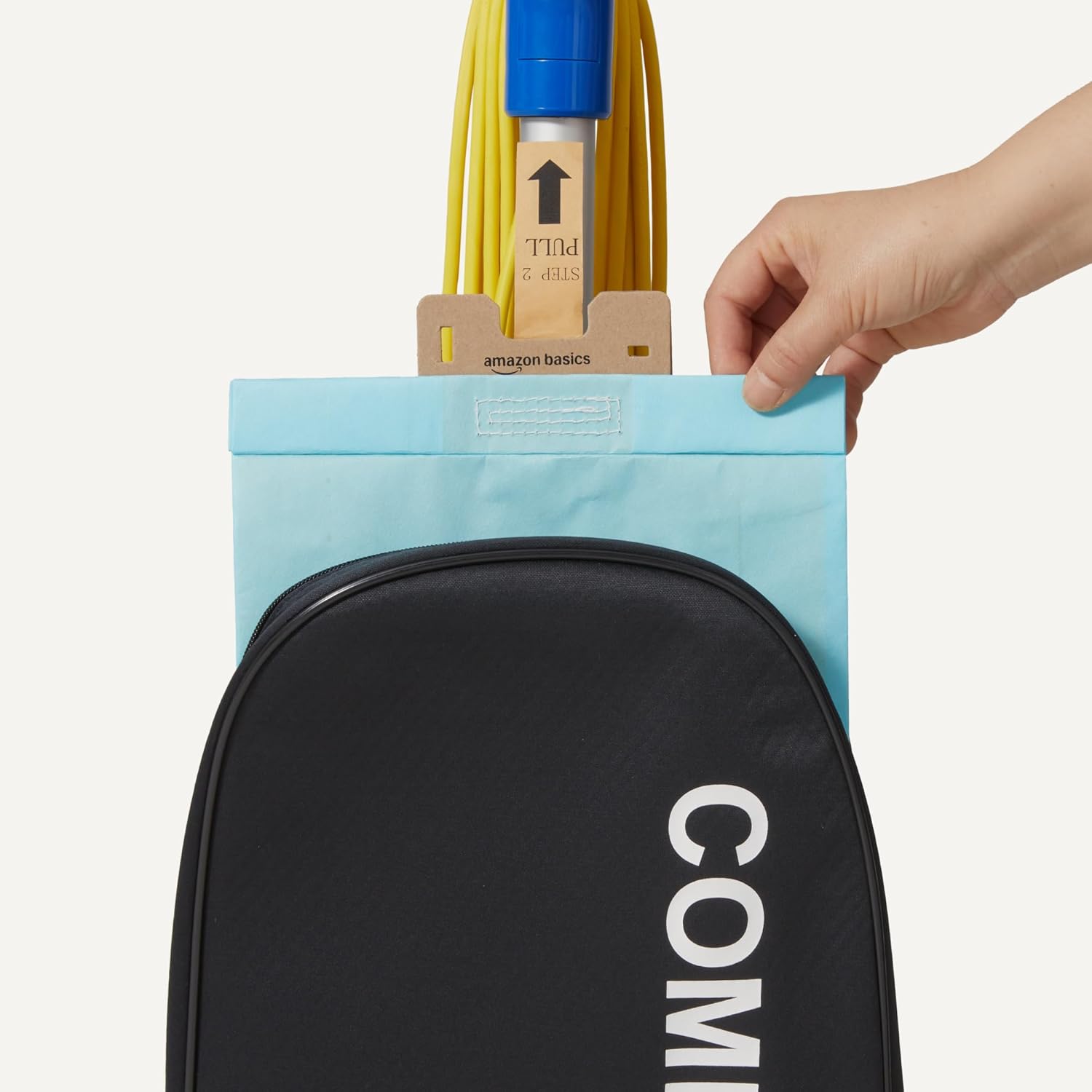 Amazon Basics Heavy Duty Upright Bagged Vacuum