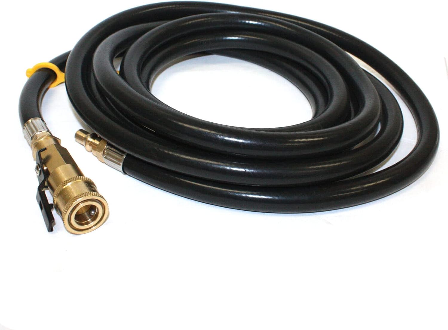 ARC-POWER 12' Propane Quick Connect Disconnect Hose w/Shut Off Valve 4 Camper RV BBQ Grill
