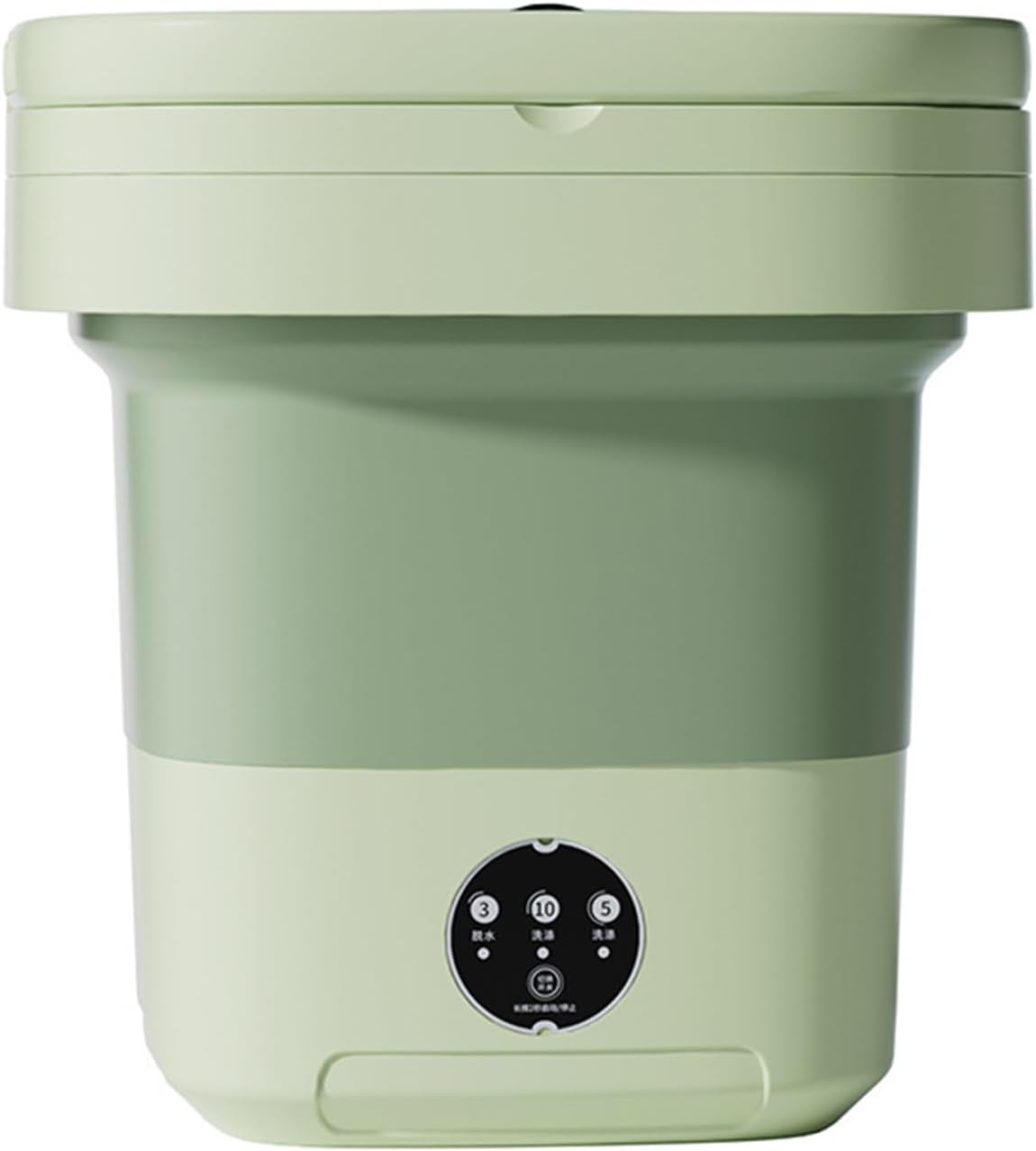 Generic Home Washing Machine Outdoor Portable Clothes Washer For Underwear Socks Baby Clothes Foldable With 13/15/16L Capacity(19x26cm/7.5x10in), GARPAKRVE-19X26CM/7.5X10IN