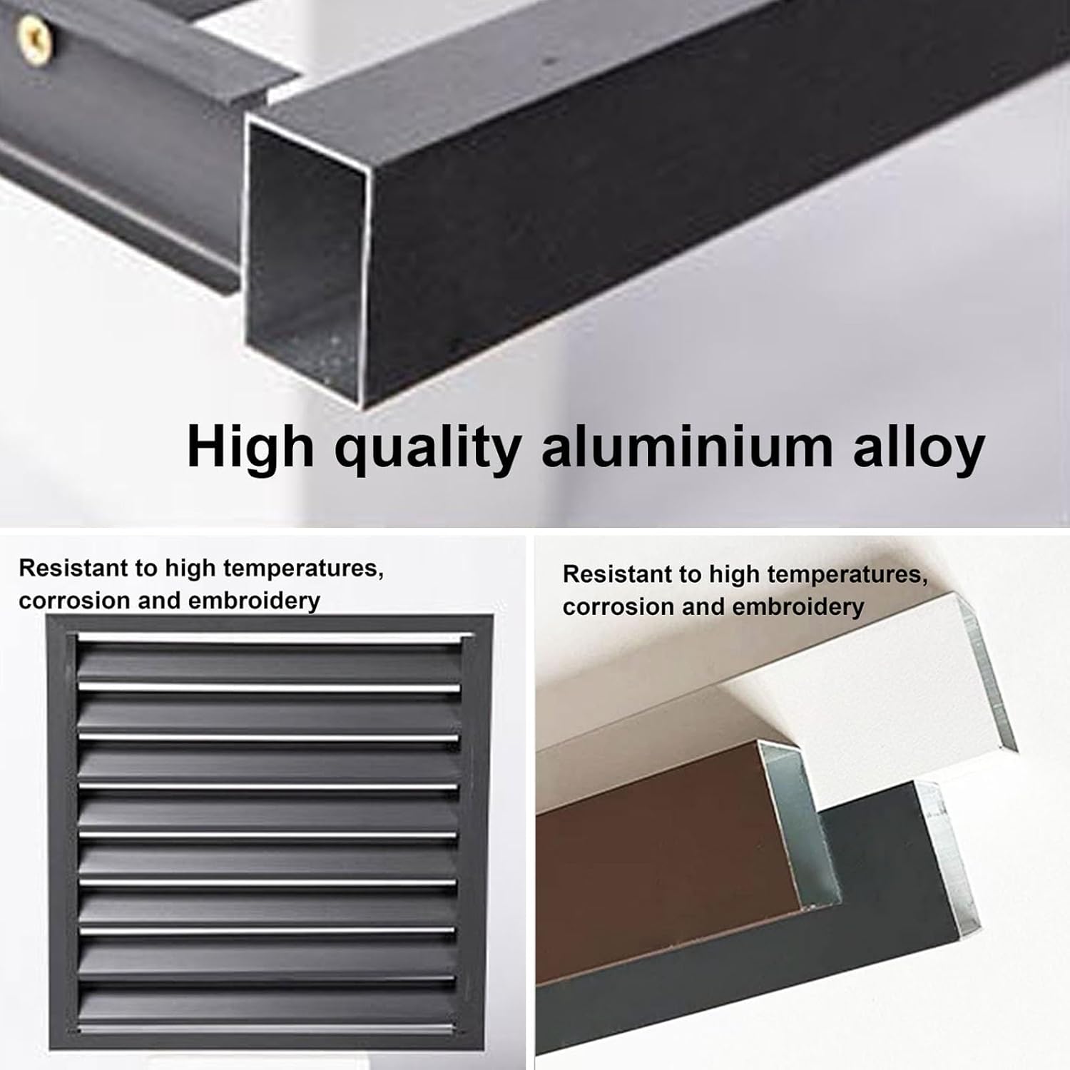 Aluminum Air Conditioner and Heat Pump Cover, air conditioner decorative cover, Noise Reduction, Outdoor Unit, Outdoor System Protection, Suitable for Outdoor Protection ( Color : White flat roof , Si