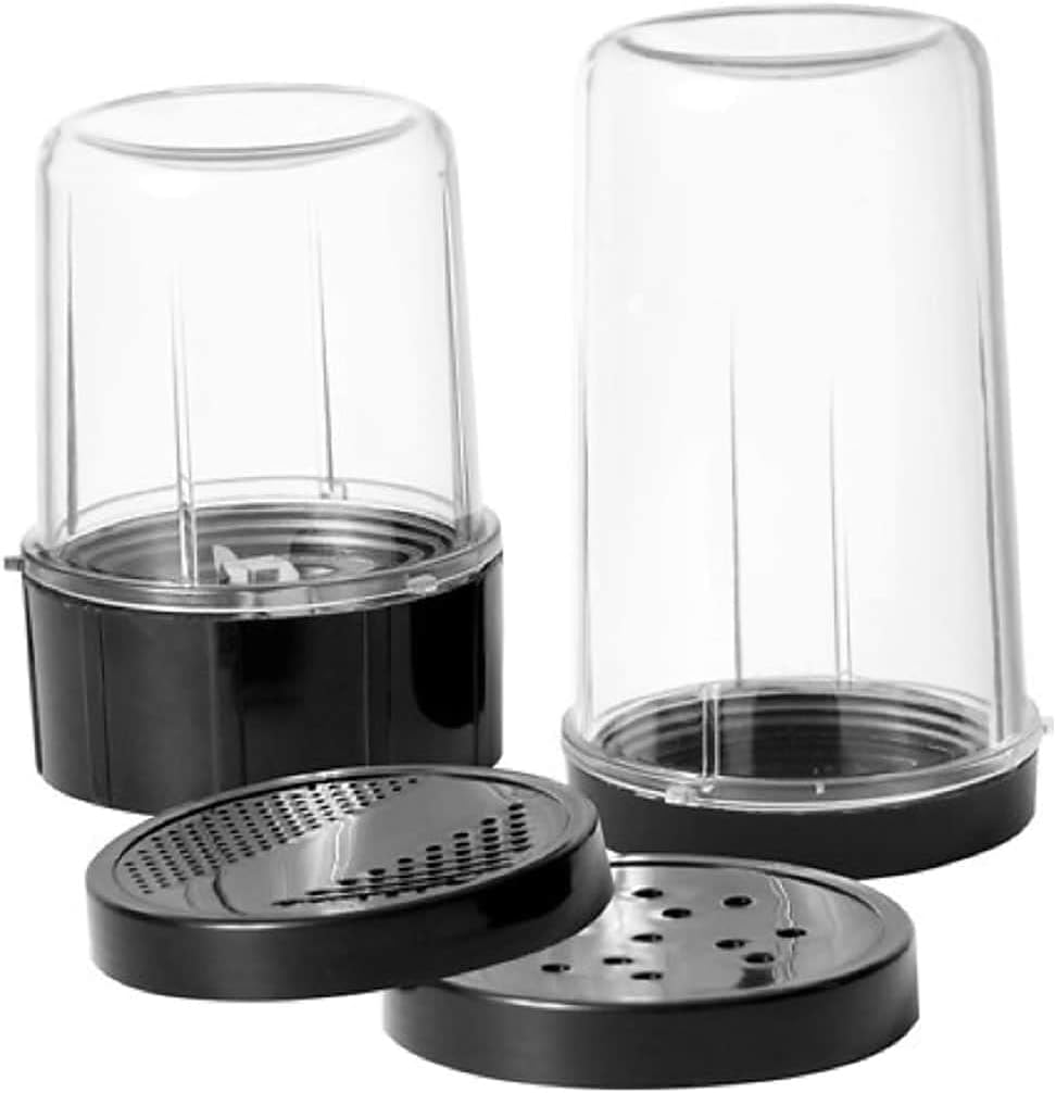 Premium Levella 8 oz. Capacity 9 Piece Personal Blender, Silver (PB312)