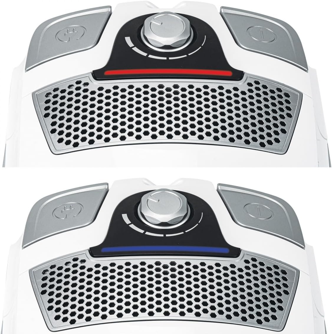 Johnny Vac Canister Vacuum Silenzio - HEPA Filtration - HEPA Bag - Wessel-Werk Turbo Air Nozzle - Telescopic Handle - Set of Brushes