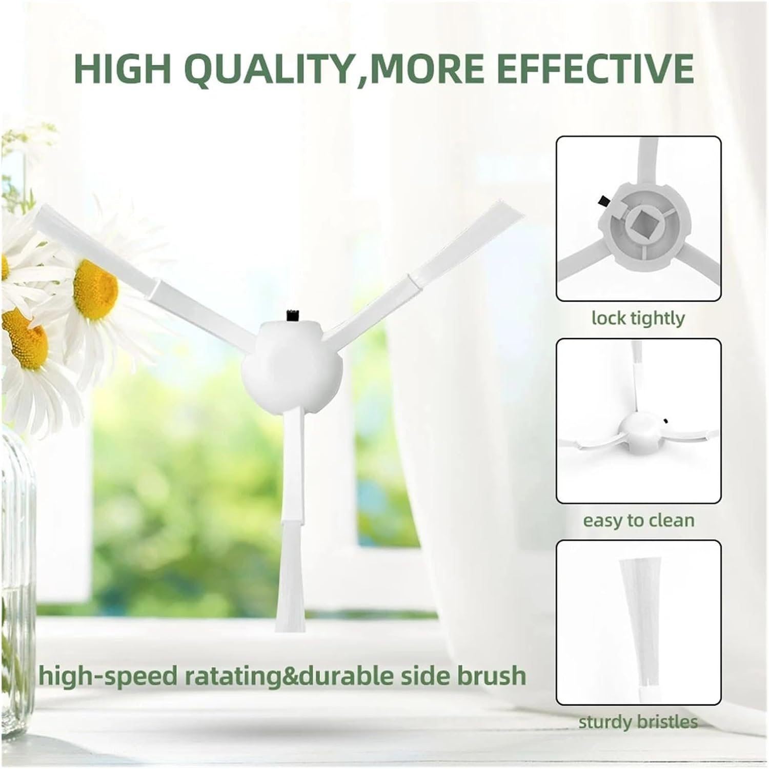 Mop Cleaner Roller Brush Hepa Filter，Compatible for Mijia 1C 2C STYTJ01ZHM，Compatible for Dreame F9 Robot Vacuum Cleaner Accessories Spare Parts(H)