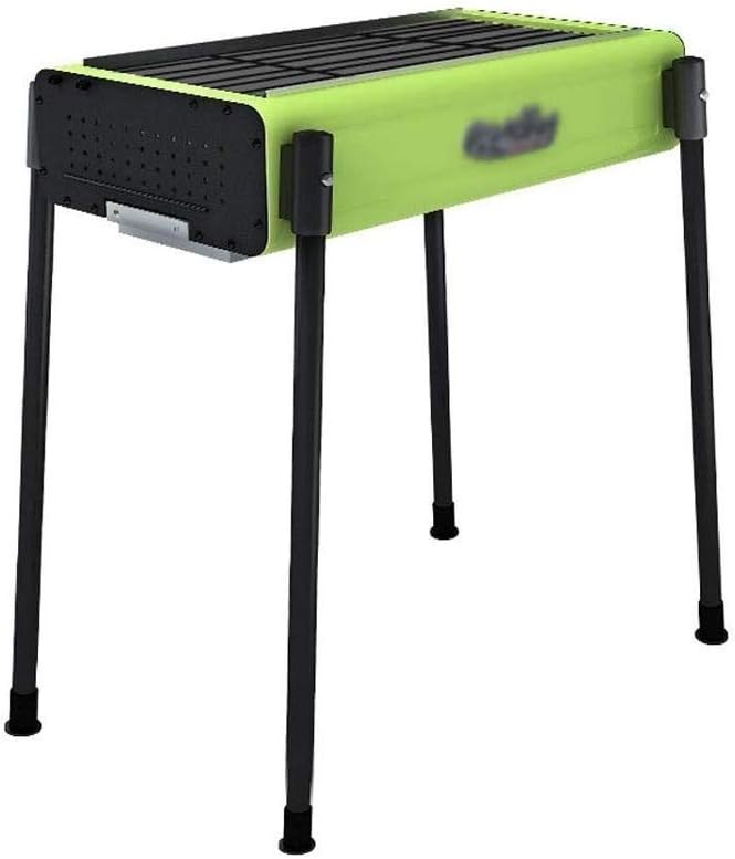 Barbecue Grill Household Kitchen Picnic Thick Charcoal Multi-Person Barbecue, with Outdoor Portable Picnic Shelf, Stable and Durable, 760 460 820mm