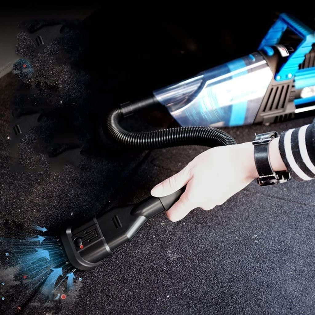 Portable Cordless Handheld Vacuums 120W Powerful Suction Wet Dry Lightweight Rechargeable- Small Vacuum for Car, RV, Boats, Travel - Car Accessories
