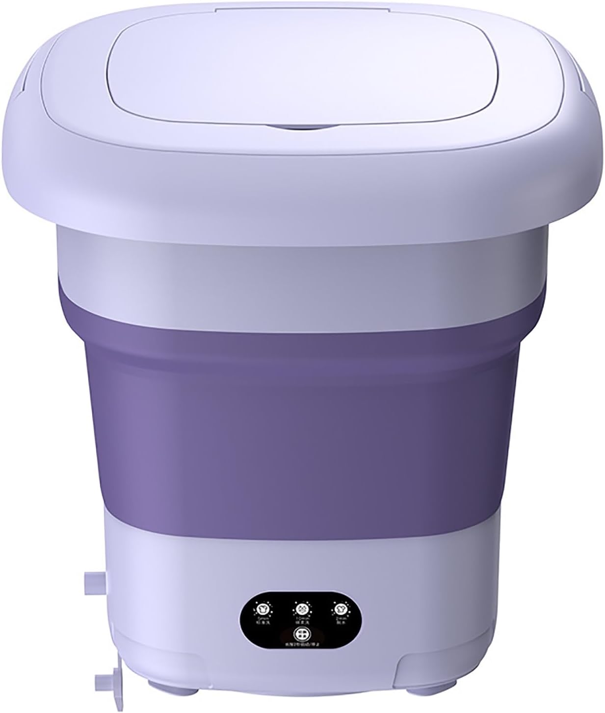 Mini Washer, Washer, for Socks Underwear Baby Clothes,Suitable for Apartment Camping RV Travel Laundry (Size : B)