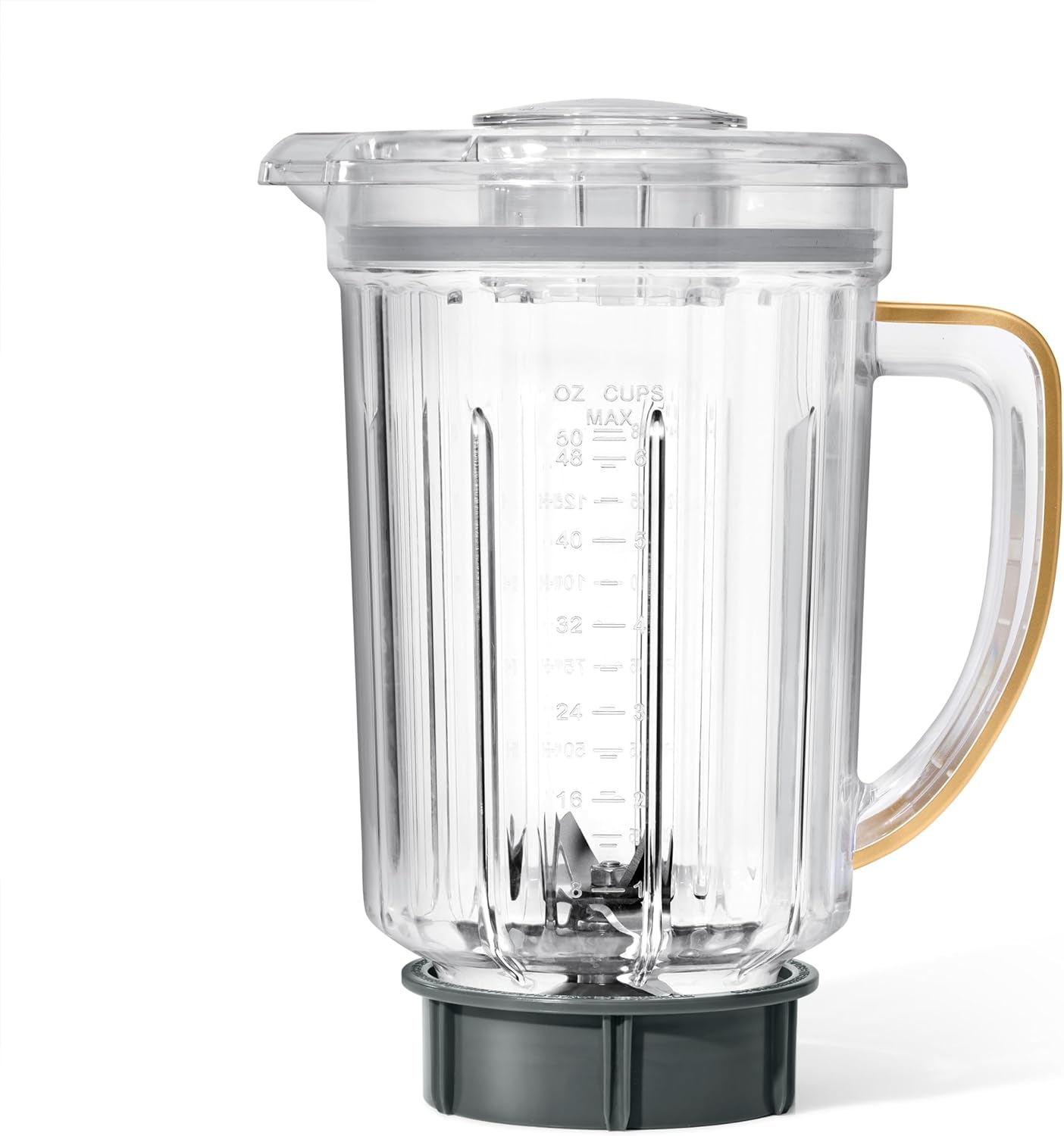 B'eautiful PowerExact High-Performance 700-Watt Blender by Drew Barrymore, 50-Ounce Pitcher, Stainless 4-Tip Blade, 3 Speeds + 4 Presets, Dishwasher-Safe Parts, Travel Cup Included (Rose)