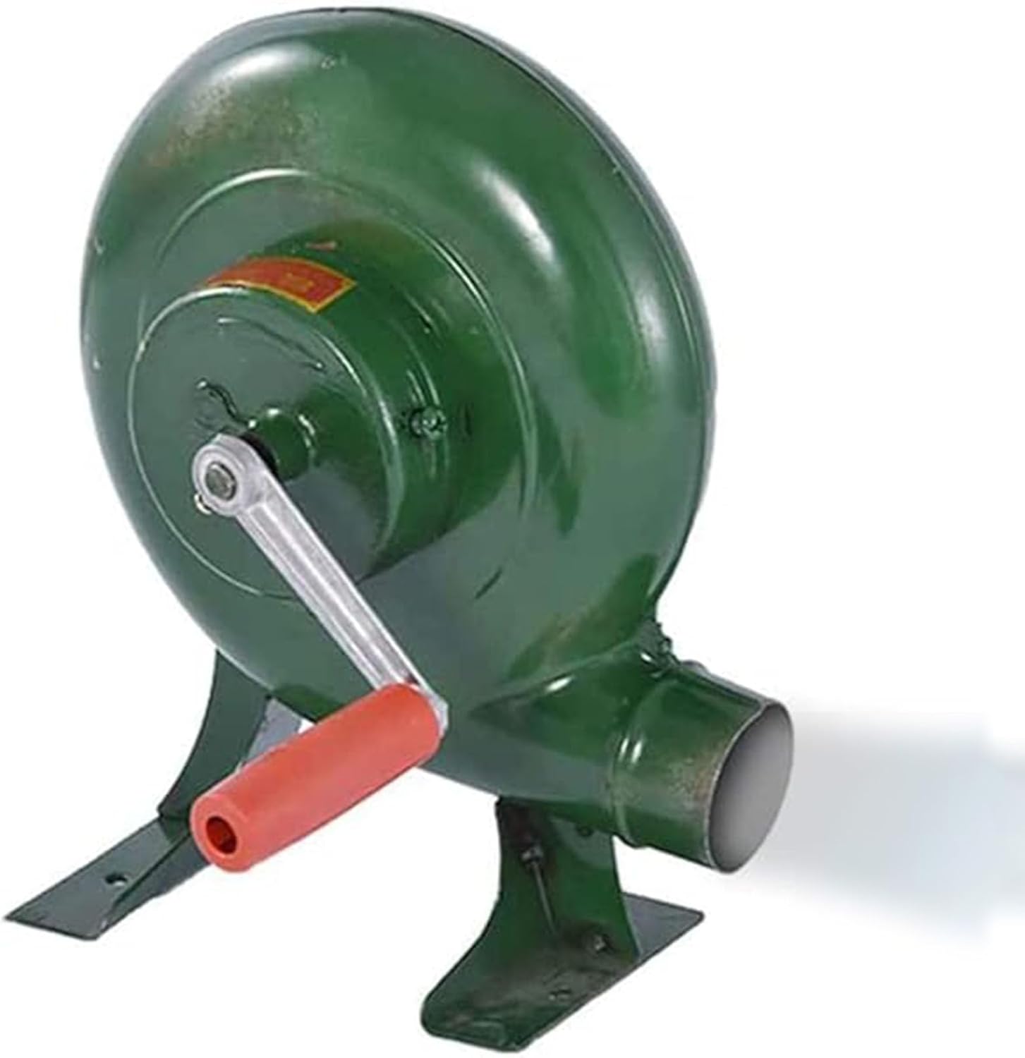 Hand Crank Blacksmith Forge Blower Iron Gear Popcorn Fan Manual Fan BBQ Air Blower With Hand Crank Tool For Camping Outdoor Flame Exciter(Size:350W,Color:One Color)