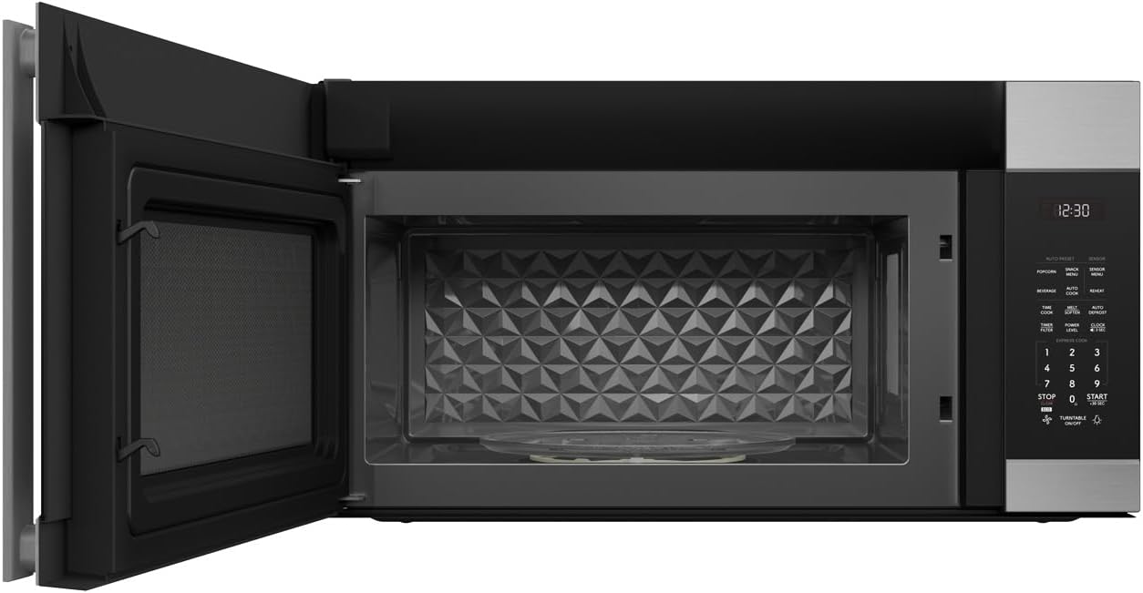SHARP SMO1754JS Over the Range Microwave Oven with 13.6