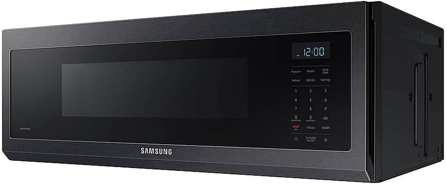 SAMSUNG ME11A7510DG 1.1 Cu. Ft. Black Stainless Smart SLIM Over-the-Range Microwave