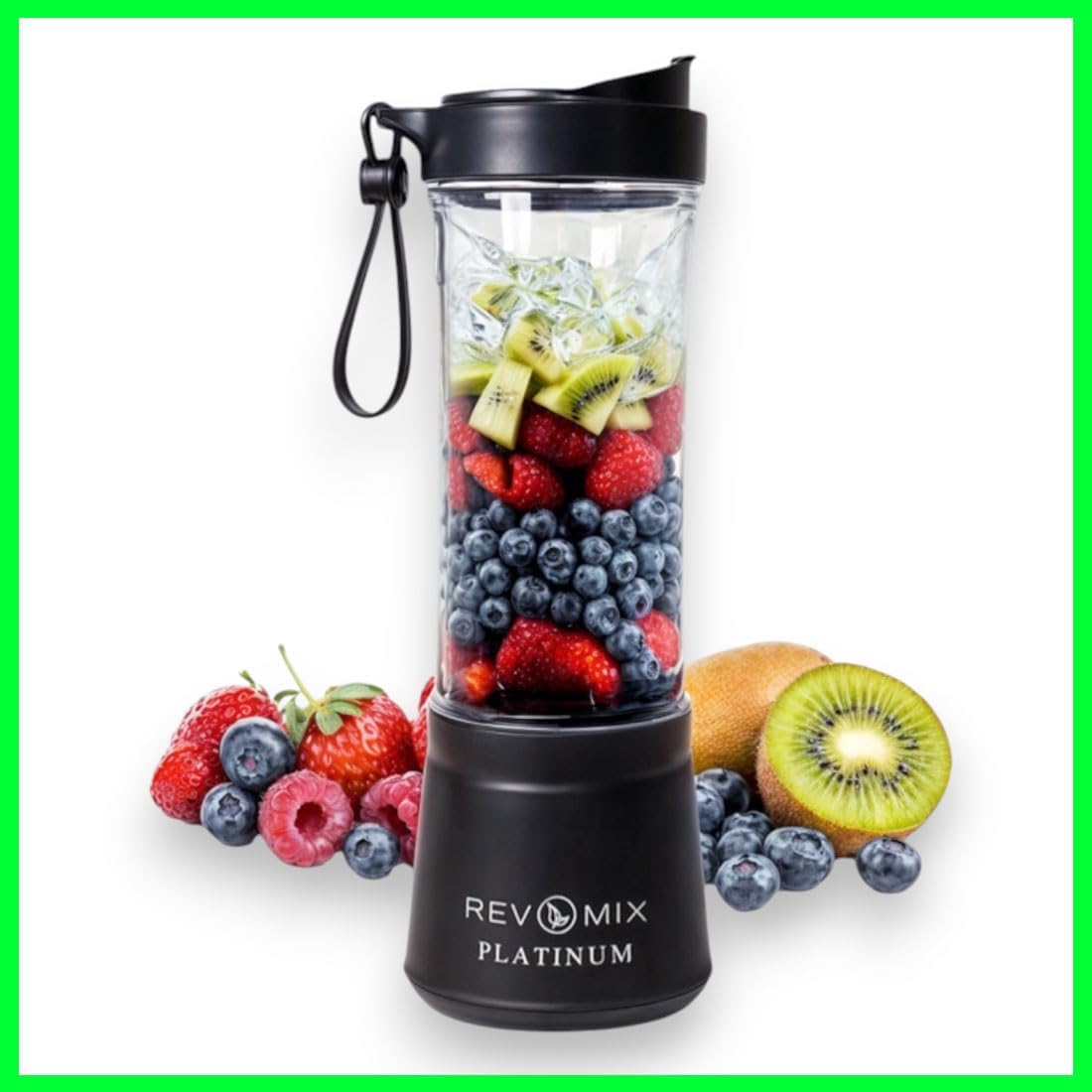 The Lakeside Collection Revmix Platinum Portable Blenders - Black