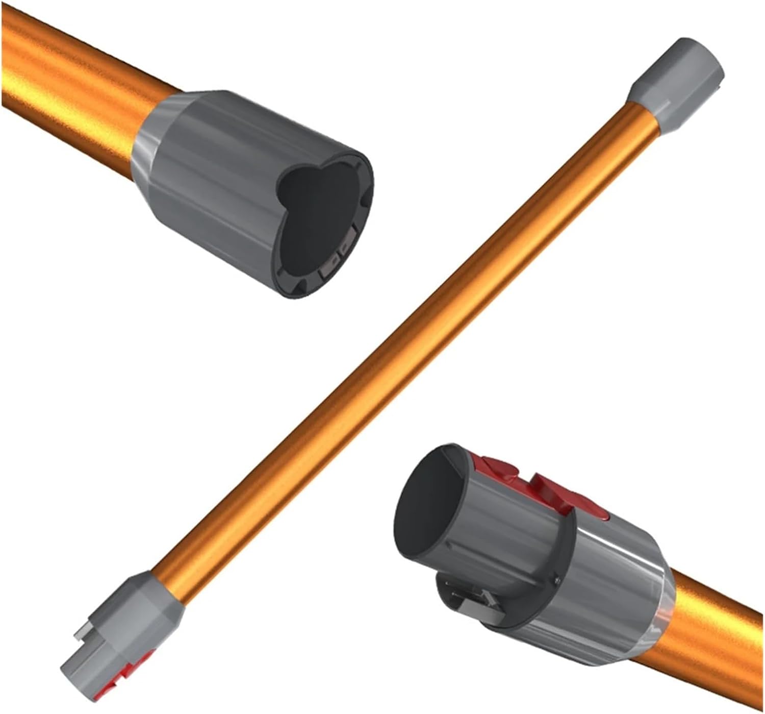 Vacuum Cleaner PartsA Telescopic Extension Rod Wand Tube，Compatible For Dyson ，V6 V7 V8 V10 V11 V15 Cordless Vacuum Cleaner Accessories Blue