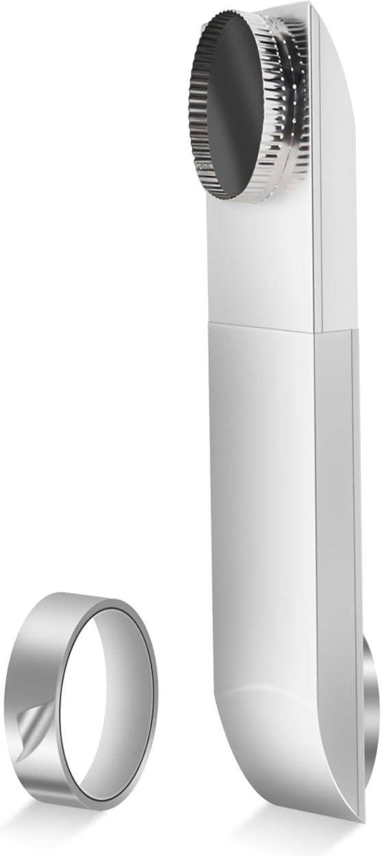 OEM Upgraded 21-38 in Adjustable Periscope Dryer Vent,Telescoping Dryer Vent Kit, Fit for all 4in Dryer Vent Outlet,for tight space square duct dryer vent pipe, stainless steel Dryer Vent