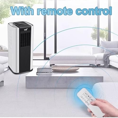 Potable Air Conditioner Indoor 4 in 1 Air Conditioner Portable with Remote Coverage Up to 35 Square Meters AC Unit for Room Bedroom Office No Assembly Required