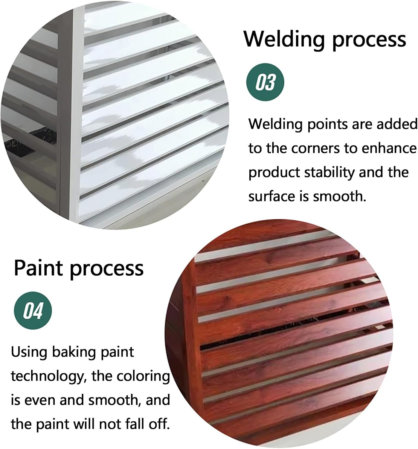 Outdoor Air Conditioner Cover For Outside Units, Window Aluminum Privacy Fence Panels, Trash Can Enclosure Flower Stand Decorative Air Conditioning Cover For Patio Lawn ( Color : Grey , Size : 2 3P