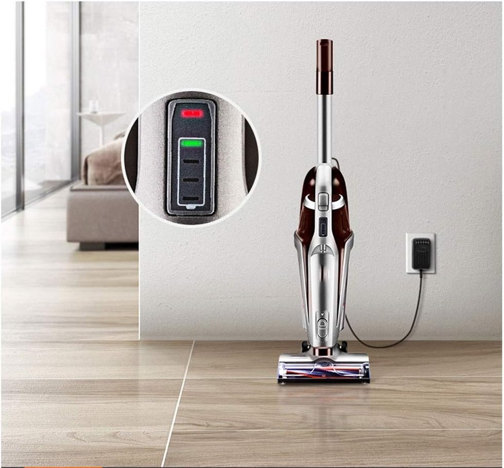 Vacuum Cleaners Handheld Vacuum Cleaner, for Home Hard Floor Carpet Lightweight Power Strong Suction Powered Brushes Cordless Stick Vacuum