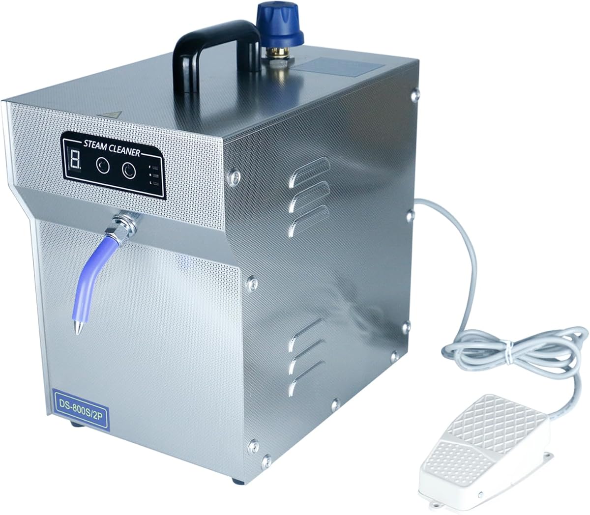 Jewelry Steam Cleaner Machine Professional for Ring Watch 1200W Commercial Jewelry Steamer High Pressure for Diamond Gold Silver 2L Stainless Steel Automatic Cleaning Steaming for Sunglass Scalpel